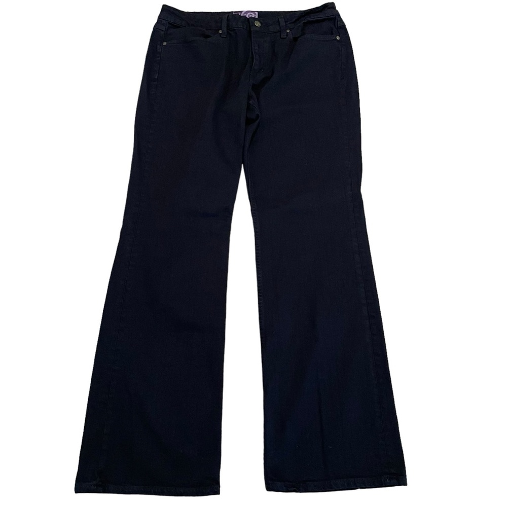 LITM Little in the Middle Straight Leg Black Jeans 16/18